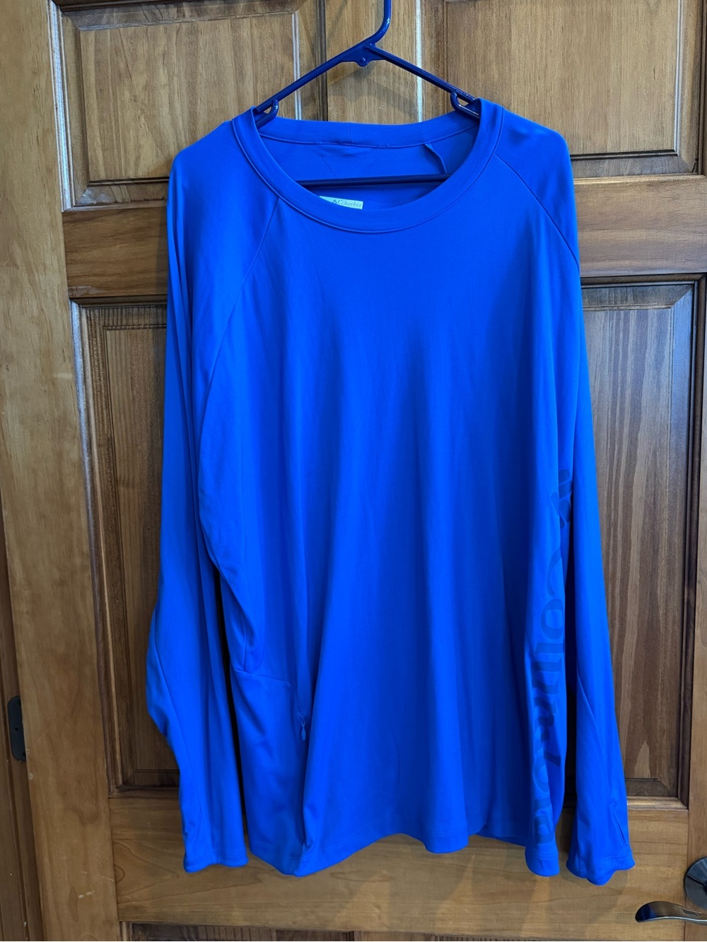 Columbia Men's Long Sleeve Performance Shirt - Royal Blue
